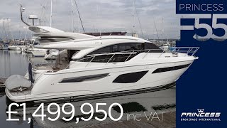 2020 Princess F55 'Mystic Tide' FOR SALE in Hythe, UK