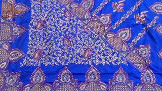 SILK & TASAR KASHMIRI STITCH SAREES