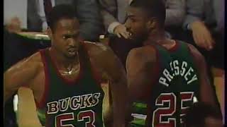 Milwaukee Bucks @ Kansas City Kings 1/24/85 WVTV Channel 18 Part 2