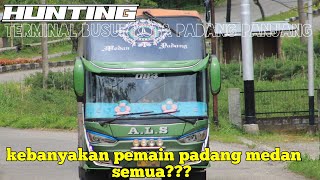 Hunting bus terminal kota padang panjang, kebanyakan pemain padang medan???