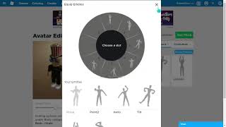 How to add Emotes to your Roblox Avatar