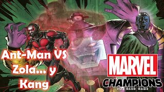 Marvel Champions | Partida: Ant-Man vs. Zola y Kang