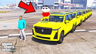 Franklin Try To Make World Longest Car With Help Of Shichan And Chop In GTA V