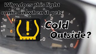 Why does my tire light come on when the temperature get cold outside? / Tire Pressure Advice