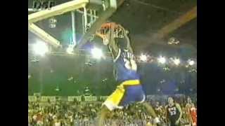 Eddie Jones 2-handed 360 dunk (1995)