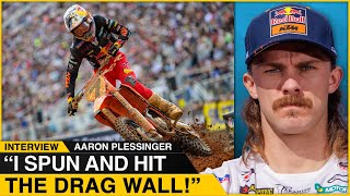 “I spun and hit the drag wall!” | Aaron Plessinger on Charlotte