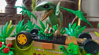 Velociraptor on the Loose - Lego Jurassic World Fallen Kingdom - Mark7 Studios