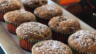 Chocolate Chip Pumpkin Spice Muffins!