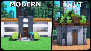 3 EASY Starter Bases for Survival in Minecraft