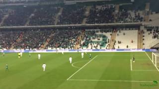 #Bursaspor 2-1 #Hatayspor #Tribün görüntüleri