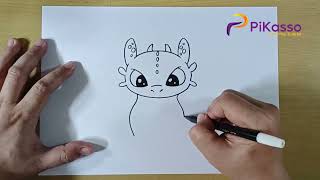 How to Draw Toothless : A Beginner's Guide