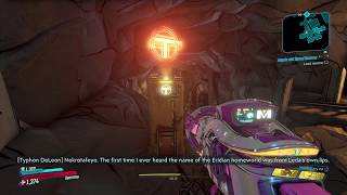 Typhoon dead drop log location 2/3 Borderlands 3