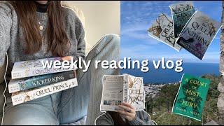 week in my life | reading the cruel prince + entering my baking era