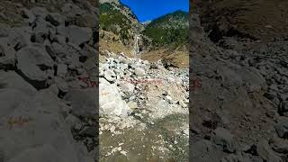 Beautiful waterfall near Chukail banda #mankial #swat