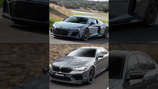 BMW M5 VS AUDI R8 #automobile #bmw #bmwm5 #audi #audir8