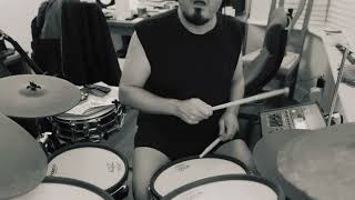 Franco Colasuonno - Love Is Here To - Omar Hakim - Vintage Drums Practice