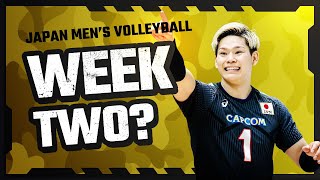 Who is there in week 2 of VNL2024 for Japanese men's volleyball? | Lineup Japan | Ishikawa Yuki