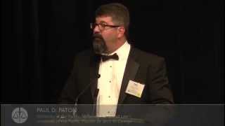 Dr. Paul Paton's OBA 2014 Distinguished Service Award recipient speech_April 24, 2014