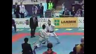 Rouhani vs  Luque Fight 3 2006 WKF Karate