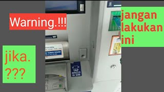 Setor tunai di ATM BRI