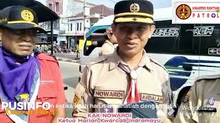 PENDAPAT KAK NOWARDI KETUA HARIAN (KWARCAB INDRAMAYU) TENTANG ARUS MUDIK LEBARAN 2023 K.B.L