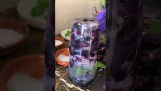 Fresh Jamun Drink by ZakiNagar #zakinagar #food #summerbeverage #desi #recipe #summercocktail