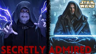 Why Obi Wan Kenobi Was the ONLY Jedi Palpatine ever RESPECTED