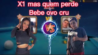 X1 DE 8 BALL POOL MAS QUEM PERDE BEBE OVO o vídeo mais engraçado que você vai ver hoje 😂