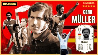 GERD MÜLLER 🇩🇪 La Leyenda del MEJOR GOLEADOR de la Historia ⚽