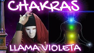 La Llama Violeta y los Colores de los Chakras según Samael Aun Weor