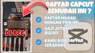 TERBARU TUTORIAL DAFTAR KREATOR CAPCUT DAN DAPAT GAJI ? | PART 1