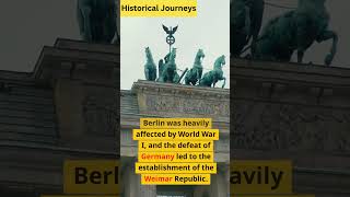 History of Berlin part 2 #history #berlin #viral #trending