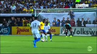 Hulk Goal Amazing team play Brazil 5   0 Honduras 17 11 2013 HD