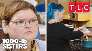 Tammy Is Highly Skeptical of Amy's Cooking Methods | 1000-lb Sisters | TLC