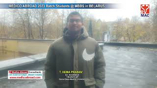 MEDICO TESTIMONIAL | T. HEMA PRANAV 1ST YEAR STUDENT FROM GOMELSTATE MEDICAL UNIVERSITY, BELARUS