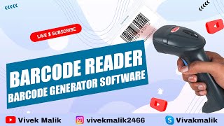 Barcode Scanner Reader , Barcode Generator software | How to make Barcode