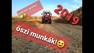 2019 Őszi munkák/Autumn works 2019!