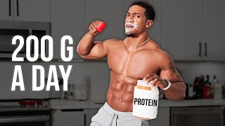 How I Reach 200G Of Protein A Day!