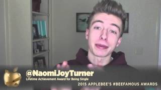 2015 #Applebees #BeeFamous Awards - Lifetime Achievement For Being Singlee