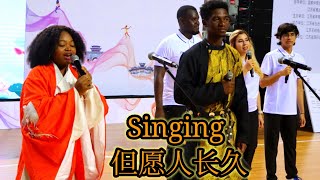 BLACK GIRL SHOCKS EVERYONE BY SINGING IN PERFECT CHINESE😲| 外国人唱中国歌 | Vlog