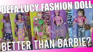 ✨NEW 2024 Defa Lucy Fashion Girl Doll 🤩 TEMU Haul Unboxing & Review