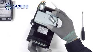 SEWOO SLK TS400 PAPER END SENSOR Guide Video