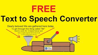 Free Text to Speech Converters