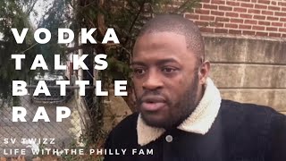 VODKA SPEAKS ON BATTLE RAP AND MORE...