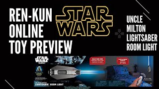 Star Wars Obi-Wan Kenobi Lightsaber Room Light | Uncle Milton