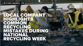 Local company highlights common recycling mistakes during National Recycling Week