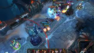 Katarina (aram) 1v4 Quadra kill (RU) | League of Legends