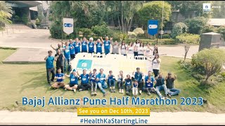 Bajaj Allianz General Insurance Pune Half Marathon 2023 | #HealthKaStartingLine