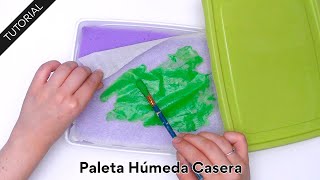 Cómo hacer una PALETA HÚMEDA CASERA por menos de 3€ (las venden por 30€!) 😱🤩