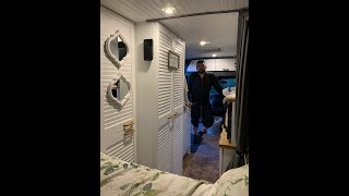 Our Self Converted Sprinter Van Conversion, Tiny House, Living in our van full time 2020 UK Van Tour